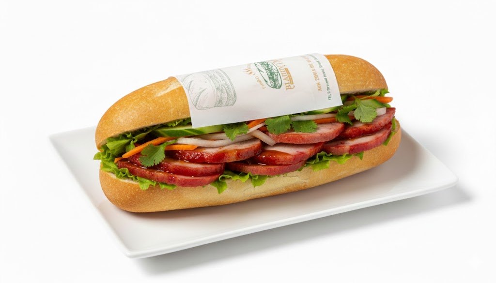 Vietnamese BBQ Pork - Roll