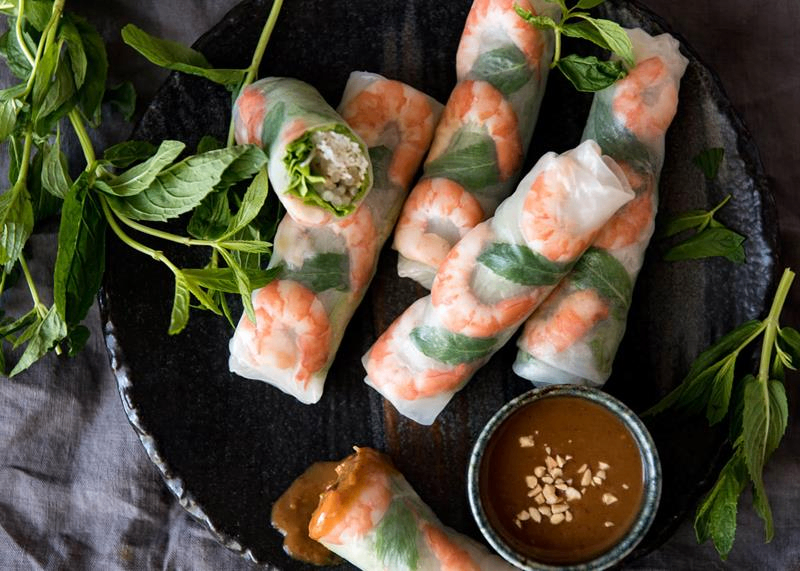 Prawn & Pork Rolls