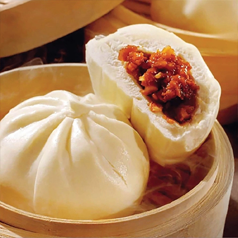 Barbecue Chicken Bao Bun