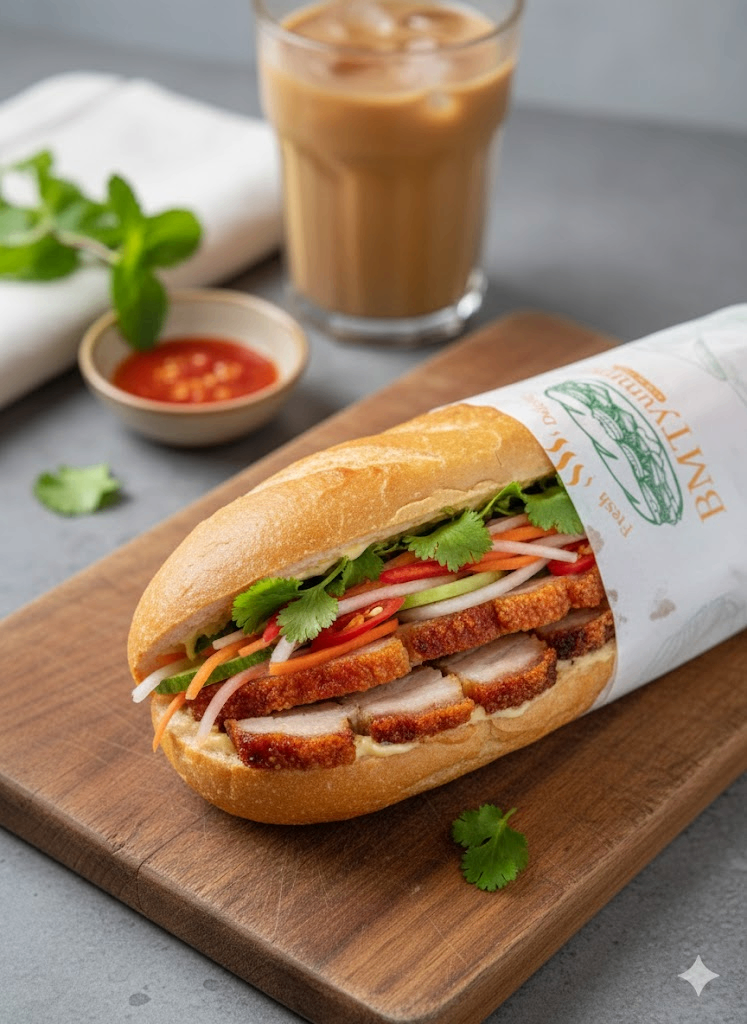 Crispy Roast Pork - Roll